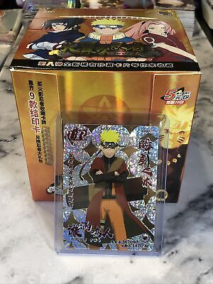 Ultra Premium Naruto Trading Card Booster Box Black Gold SR ⬆️ Sasuke Sakura