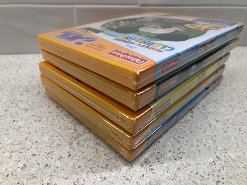 Fisher Price iXL Learning System 5 New Sealed Games : Mickey SpongeBob Toy Story - Image 3 of 4