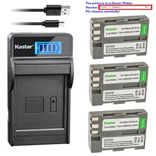 Kastar Battery LCD Charger for Nikon EN-EL3e ENEL3e Nikon D300 DSLR Camera