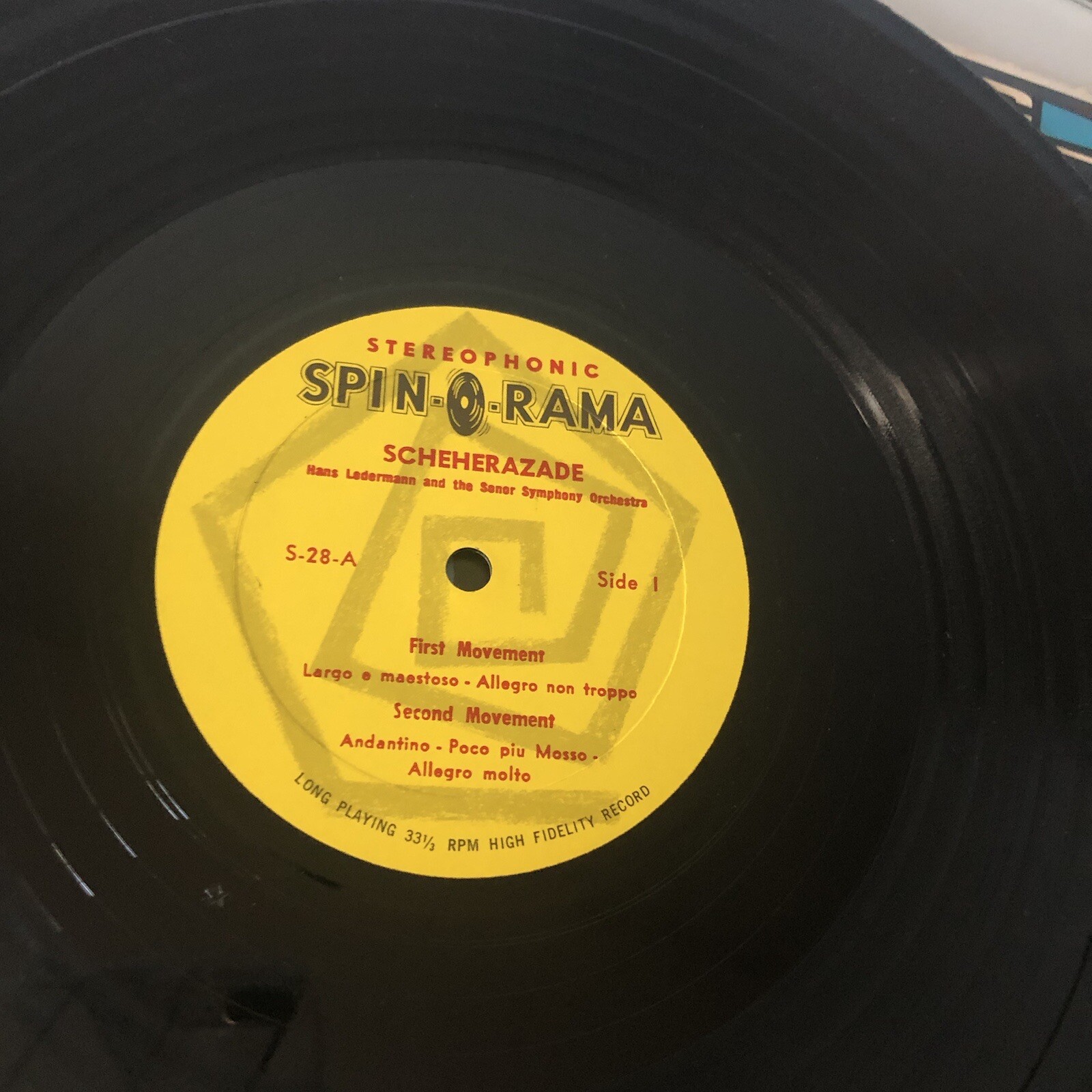 VTG 1967 RIMSKYKORSAKOV SHEHERAZADE ARABIAN NIGHTS STEREOPHONIC RECORD