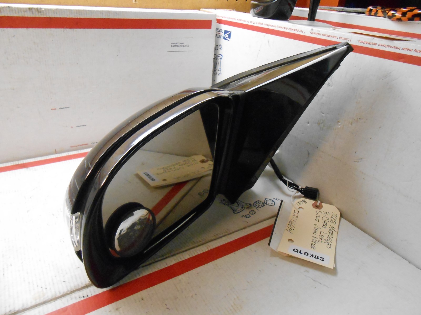 08 Mercedes R-class left side view mirror ic# 56694 QL0383 | eBay