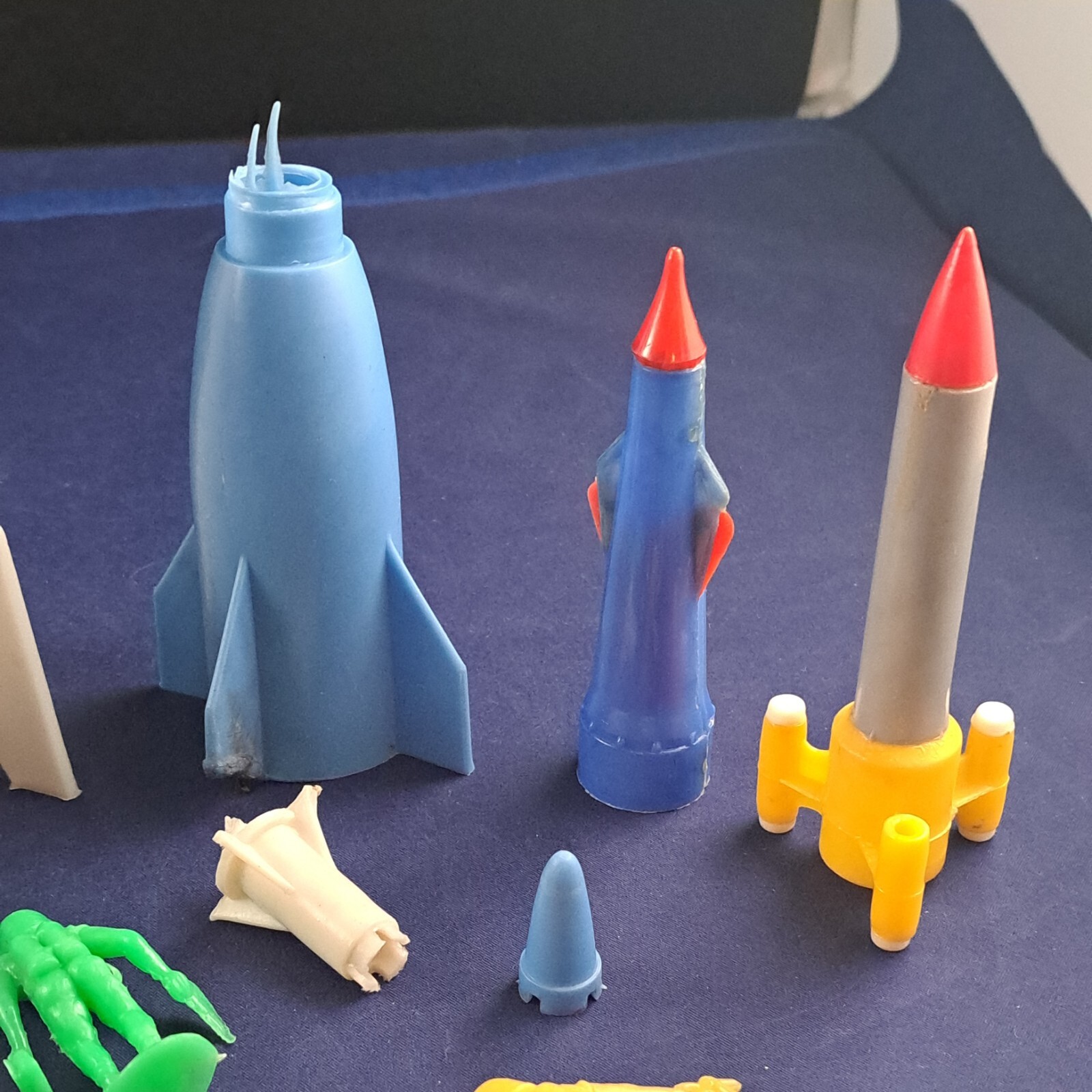 MPC / Processed Plastic ROCKET Parts & Astronauts THUNDERBIRD *75H eBay