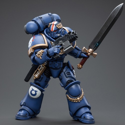 HiPlay JOYTOY 1/18 Ultramarines Primaris Lieutenant Argaranthe JT4065 Figures - Picture 3 of 8