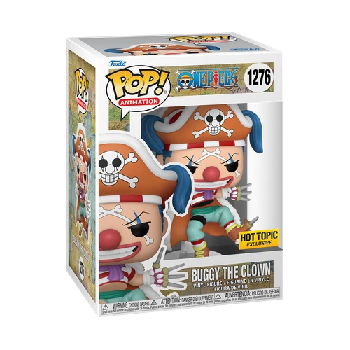 Funko Pop! Vinyl: One Piece - Buggy The Clown - Hot Topic (Exclusive) #1276