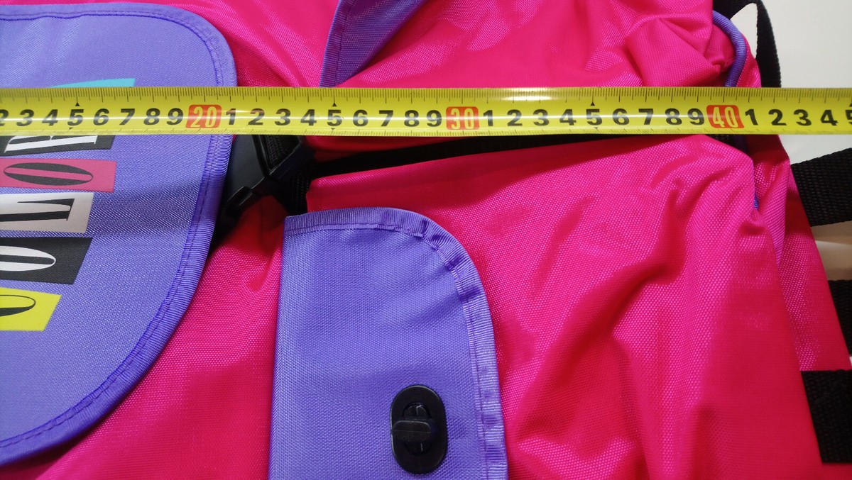 VINTAGE 90's UNITED COLORS OF BENETTON SCHOOL BAG BACKPACK