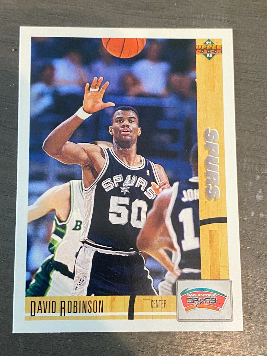 🏀 1991-92 Upper Deck Basketball Base Card #324 David ROBINSON