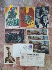 Lotto Combattente Africa - Divisione Superga - Prigioniero - Anni '40 - Fascismo