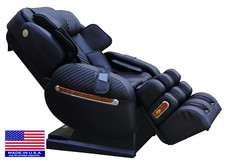 Luraco i9 Max Special Edition Split L-Track EZ-Entry Medical Massage Chair Black