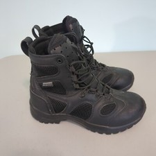 Botas tácticas Blackhawk Warrior Wear para hombre negras talla 7M trabajo militar policía