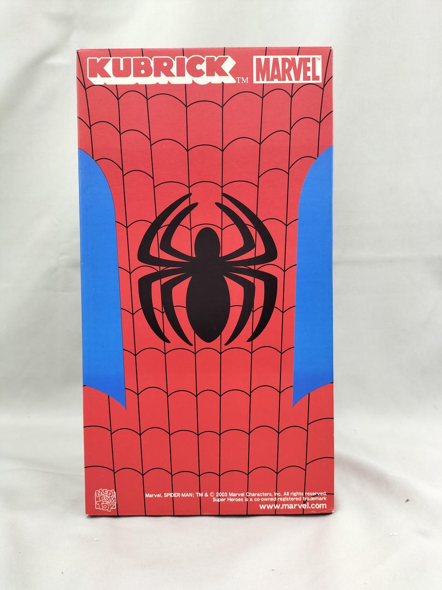 KUBRICK 400% Marvel spiderman Spider-Man Figure Medicom Used | eBay
