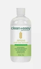 10 BOTTLES OF Clean + Easy Professional Remove Post Wax Remover 16 oz
