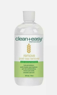 10 BOTTLES OF Clean + Easy Professional Remove Post Wax Remover 16 oz