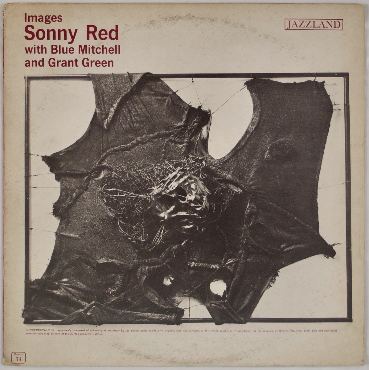 SONNY RED: Images Blue Mitchell & Grant Green US Jazzland Jazz