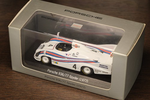 Porsche 936/77 Spyder 1977 Minichamps 1:43 Werksverpackung - Foto 3 di 4