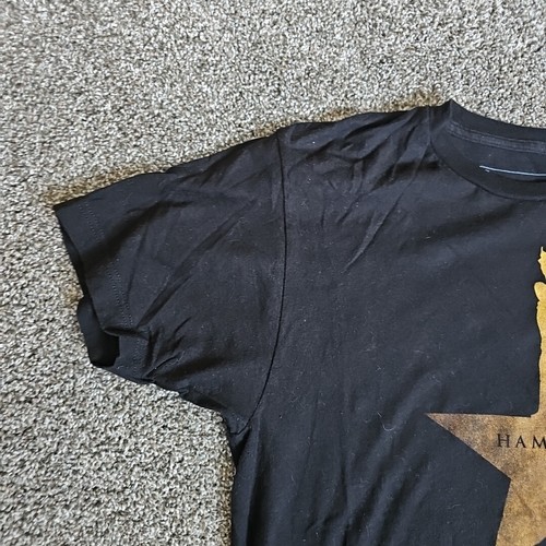 Creative Goods Size Large HAMILTON Black Short Sleeve Broadway Musical Shirt - Picture 2 of 8