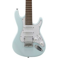 Mitchell Td100 Short-scale Electric Guitar Powder Blue 3-ply White Pickguard