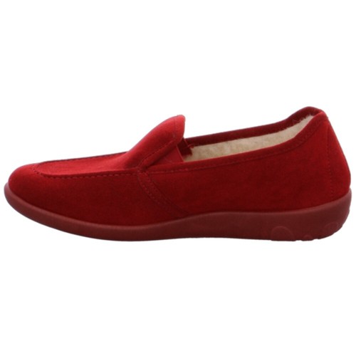 ROHDE Ballerup Damen Flache Hausschuhe Pantoffel Microvelour Schurwollfutter - Picture 3 of 35