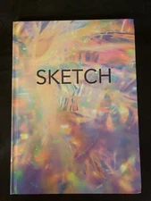 Multicolor Translucent Sketch Book 8x10