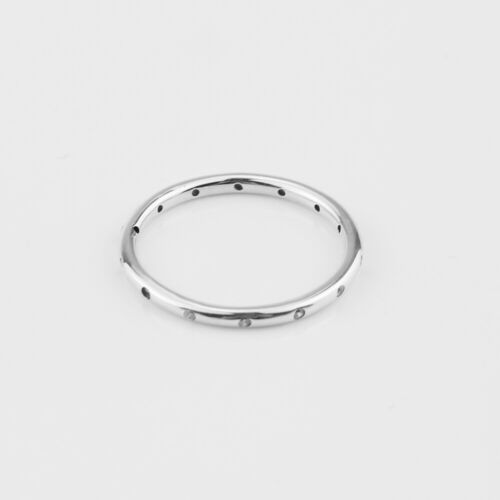 Minimalistischer Luxus Ring Poliertes Roségold Moderner Stapelring - Bild 11 von 12