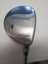 ADAMS GOLF TIGHT LIES 2 16* SRONG 4 FAIRWAY WOOD FIRM FLEX STEEL SHAFT SPIN CTRL