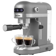 Petra Espresso Coffee Machine Latte Cappuccino Maker 15-Bar Pressure Pump 1465 W
