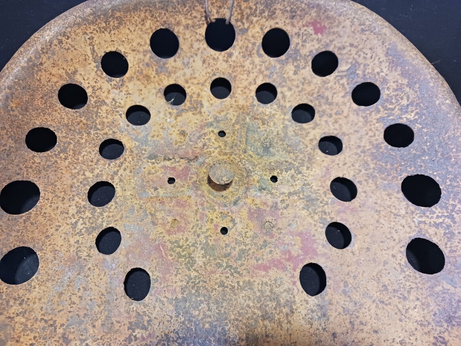 Vintage Steel Metal Rustic Tractor Seat eBay