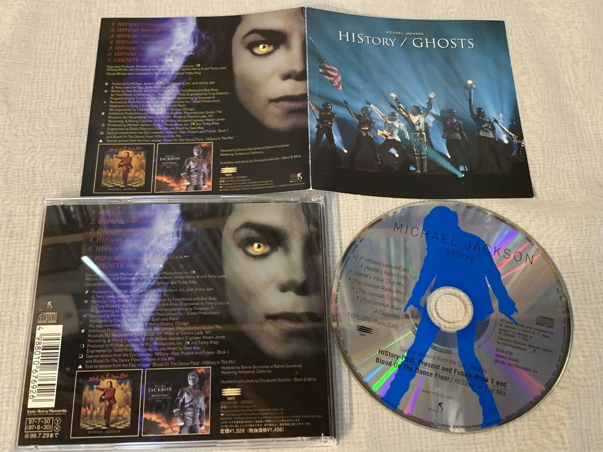 MICHAEL JACKSON HIStory / Ghosts JAPAN 5