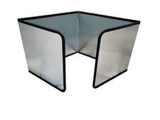 4 Sided Splatter Guard for Frying Stove Top Stainless Steel Splatter Screens For