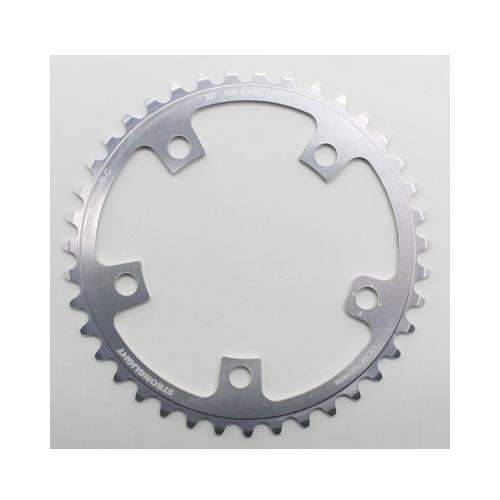 Plateau 39 dents 110mm Compact Campa Ultra Torque - Argent Alu 7075