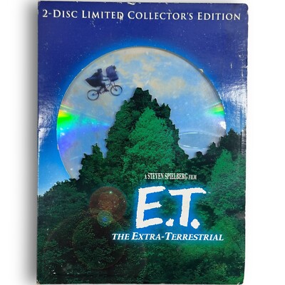 E.T. The Extra Terrestrial 2 Disc Limited Collectors Edition Steven Spielberg PG