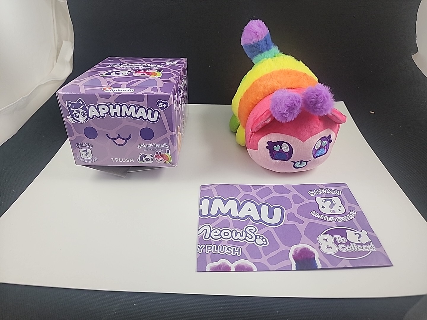 Caterpillar w/Box Aphmau Meemeows Safari Mystery Plush Free Shipping