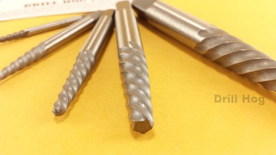 Set Di Estrattivo Per Bulloni A Flauto A Spirale Da 5pc  14mm 18mm Easy Out Screw Extractor - Foto 11
