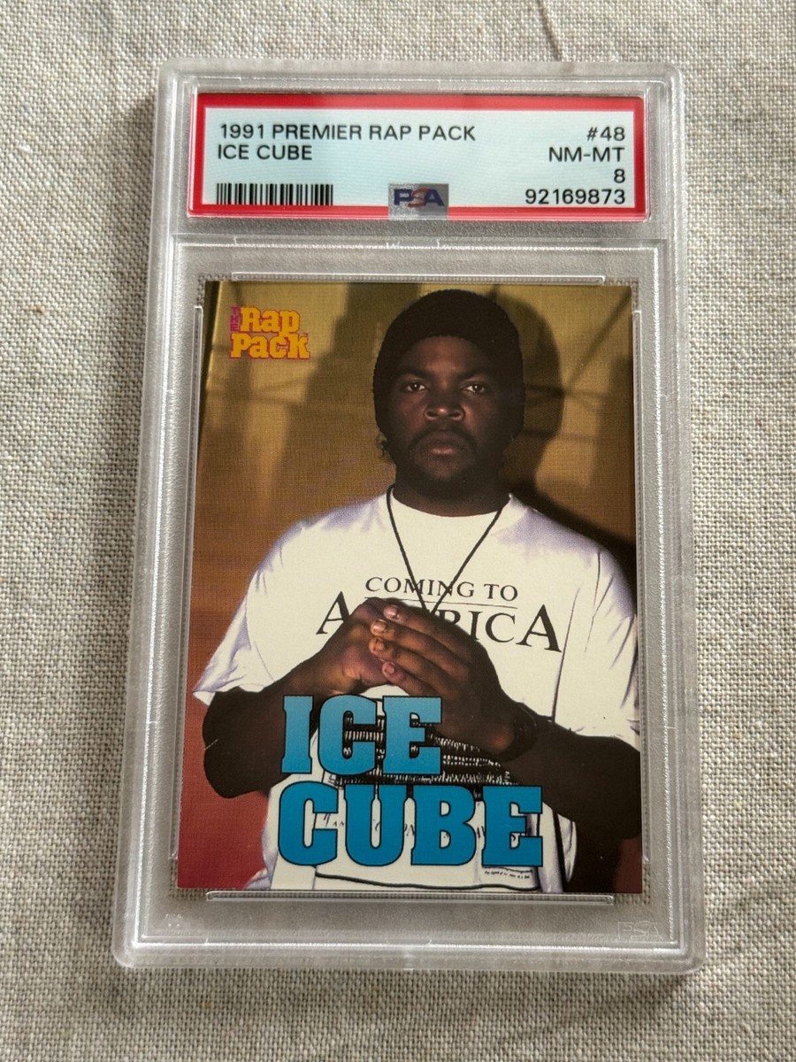 1991 Premier Cards RAP PACK #48 ICE CUBE Niggaz With Attitude NWA