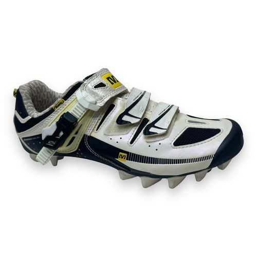 Mavic Scorpio MTB Cycling Shoes women's 7.5 (EU39 1/3) UK 6 White Likenew EUC - Picture 4 of 15