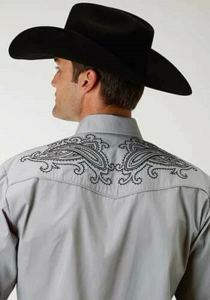 Roper embroidered western shirts sale