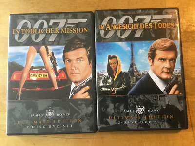 James Bond 007 / Roger Moore [4 DVD] ULTIMATE/ Tödlicher Mission Angesicht Todes