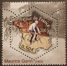 Timbre - Tour de France - Maurice GARIN - YT3582 (de feuillet) - Neuf ** - 2003