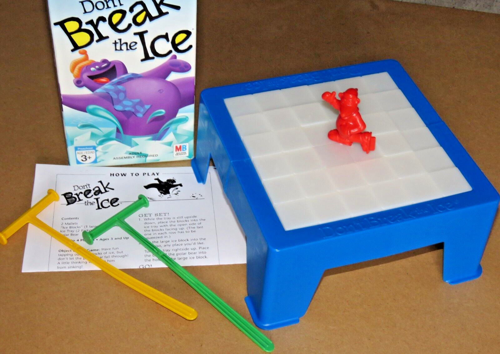 Don't Break the Ice Game - Vintage 1999 Milton Bradley Hasbro - Complete & Nice