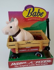 Radio Flyer "Babe" Wagon Toy NIB Wagon w/ Babe the Pig