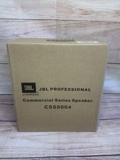 JBL Professional CSS8004 Commercial Series 5-Watt Ceiling Speaker, 4-Inch, White