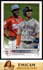 2022 Topps #98 NL East Division Smiles