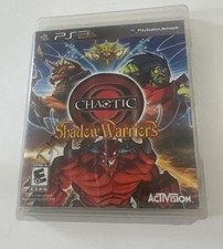 Chaotic Shadow Warriors PlayStation 3 PS3 Complete W/ Manual - Light Scuffs