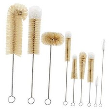 9 Pieces Bottle Brush Set - Long Water Bottle and Straw Brush Cleaning Set