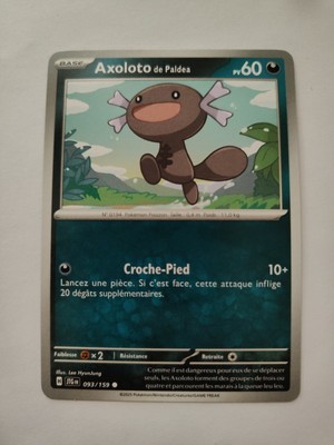 Pokemon Card - Axoloto de Paldea 093/159 - Adventures Set EV09