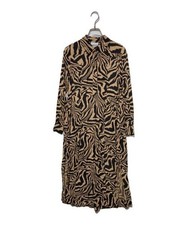 GANNI                    Long-sleeved dress brown