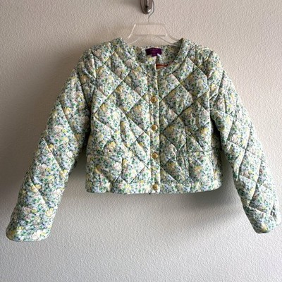 J. Crew New Limited-edition quilted Louisa lady jacket in Liberty  fabric