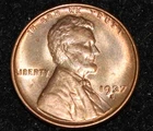 1937-S Lincoln Wheat Cent  Nice color red / golden  uncirculated