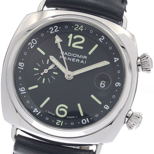 PANERAI Radiomir PAM00184 GMT black Dial Automatic Men's Watch_957290