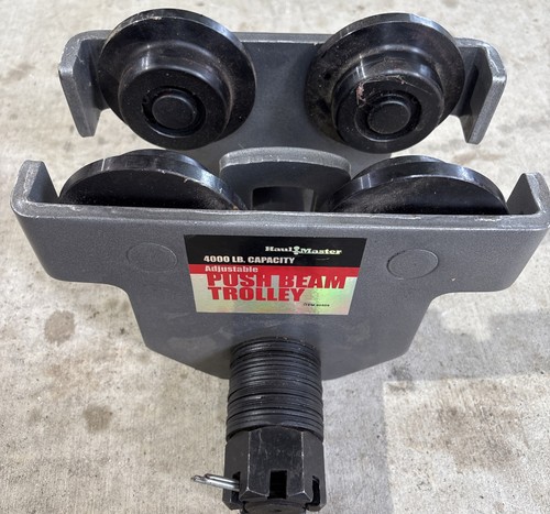 Haul Master 4,000 Lb 2 Ton  Push Beam Trolley 60509 Heavy Duty- Slightly used