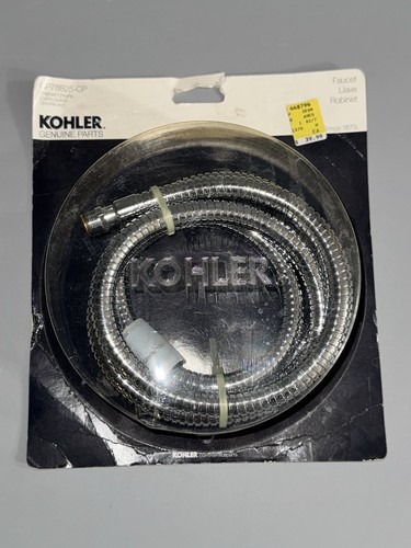 (1)-Kohler Genuine Chrome Hose Kit For Sink Pull Out Faucets. Model: GP78825-CP - Picture 1 of 4